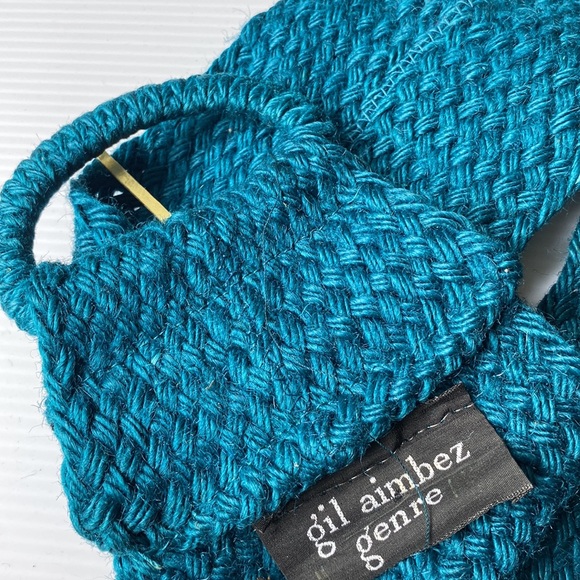 Gil Aimbez Genre Woven Belt Vintage - Picture 2 of 4